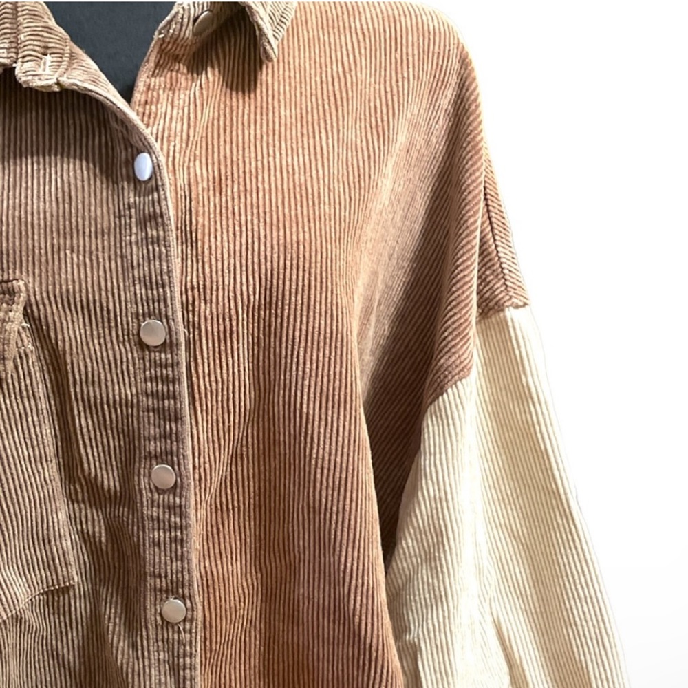 POL Corduroy Shacket - Size Large - Picture 2 of 7